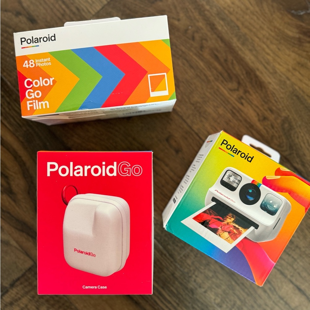 Polaroid White Film Photography Camera